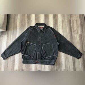 Vintage 90’s FUBU Black Denim Jacket
